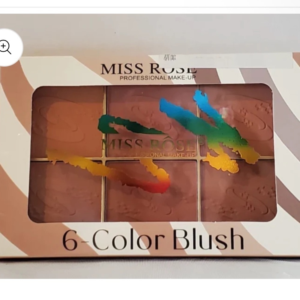 Miss‎ Rose 6-Color Blush Palette – New in Box